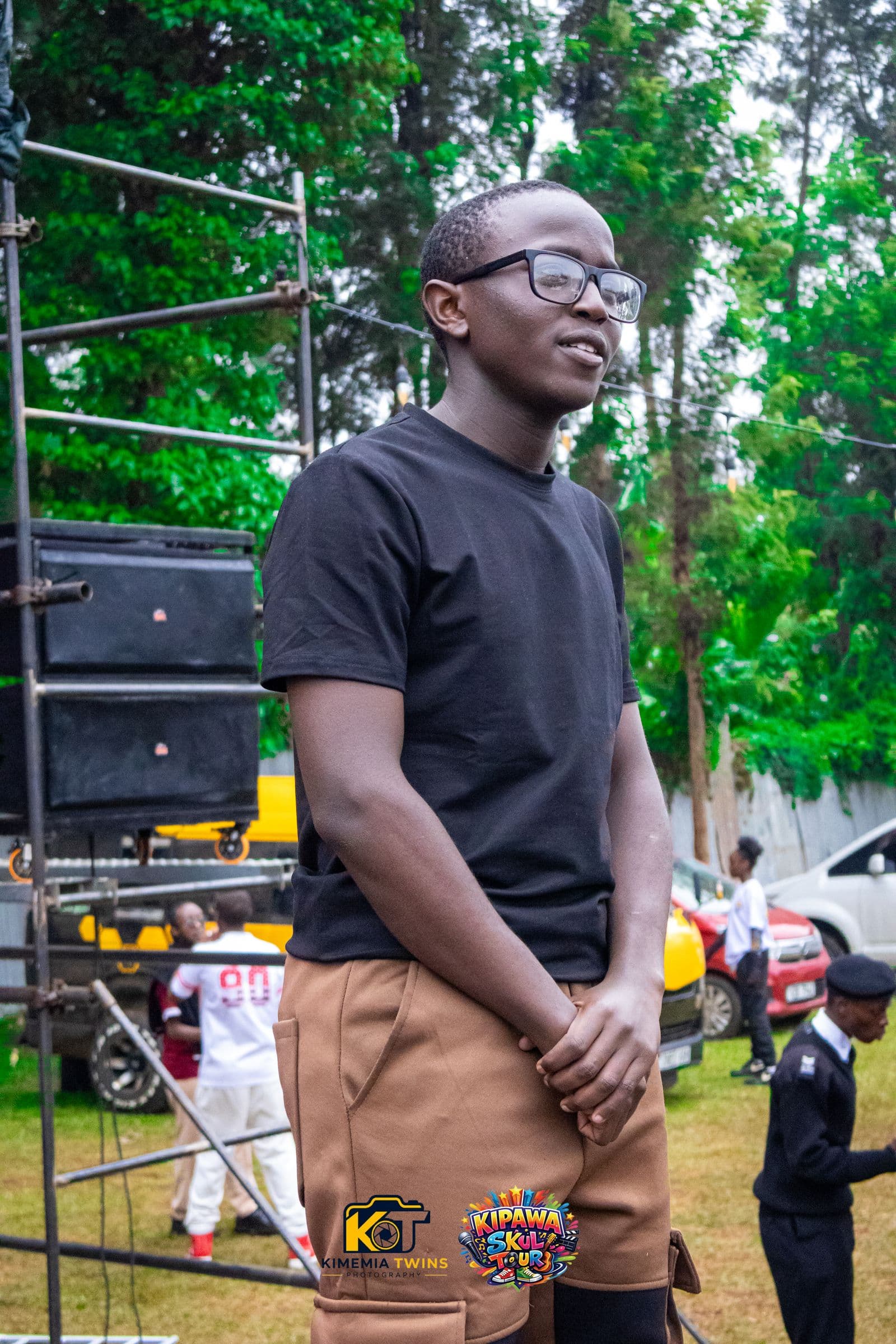 Kipawa Skul Tour event production photographed on location in Kenya