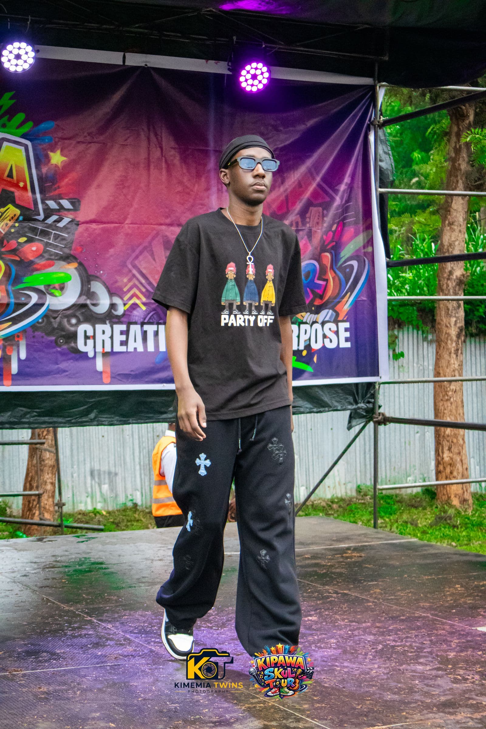 Kipawa Skul Tour event production photographed on location in Kenya