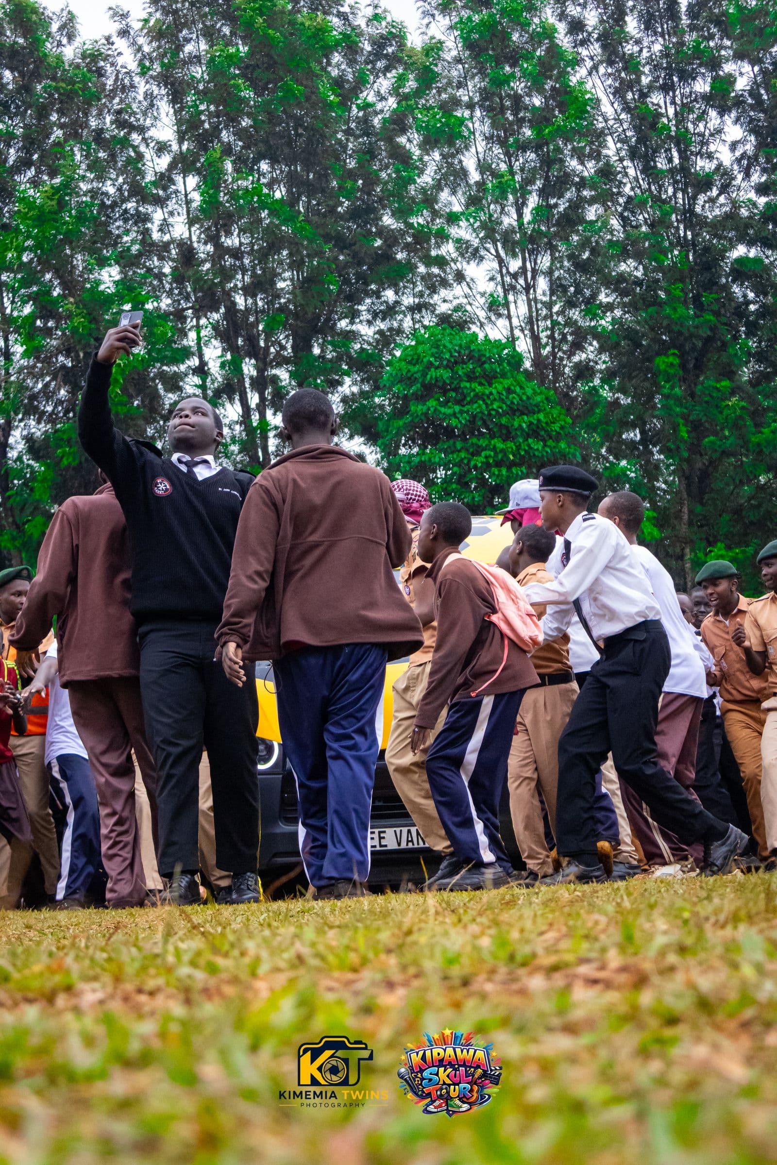 Kipawa Skul Tour event production photographed on location in Kenya