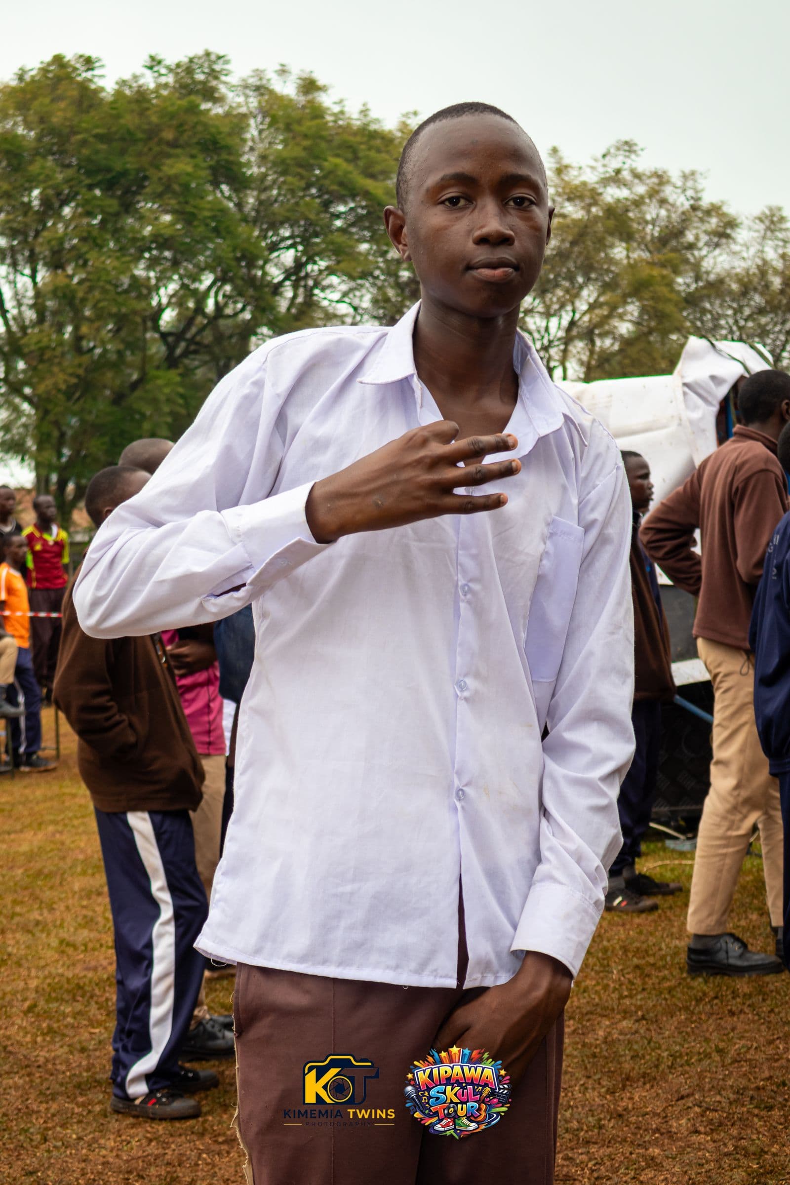 Kipawa Skul Tour event production photographed on location in Kenya