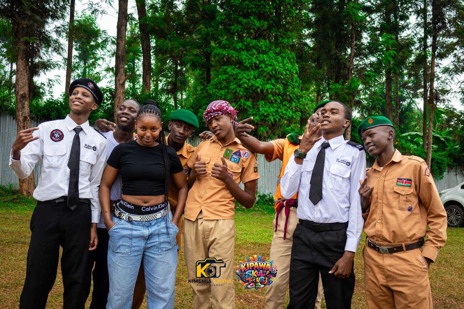 Kipawa Skul Tour event production photographed on location in Kenya