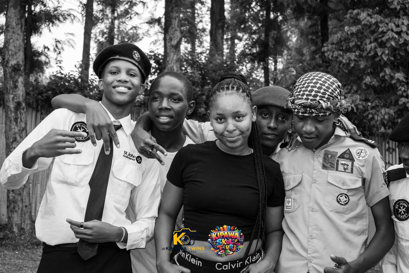 Kipawa Skul Tour event production photographed on location in Kenya