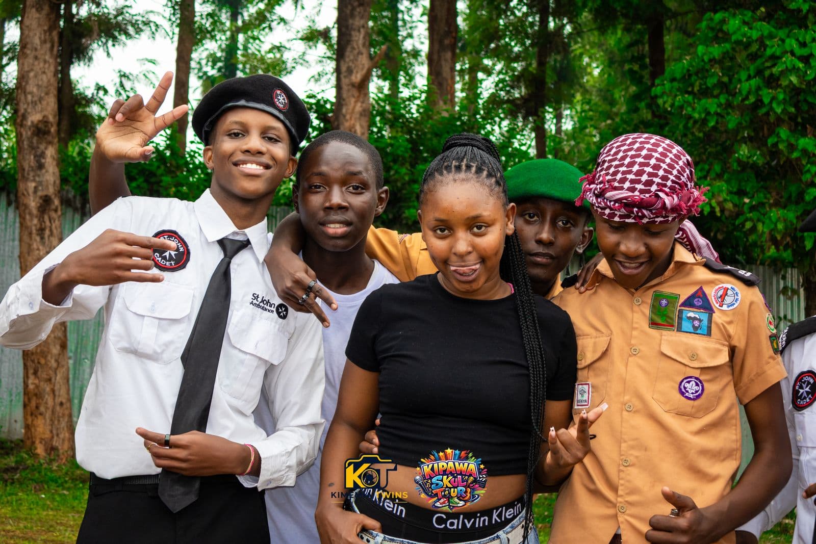 Kipawa Skul Tour event production photographed on location in Kenya