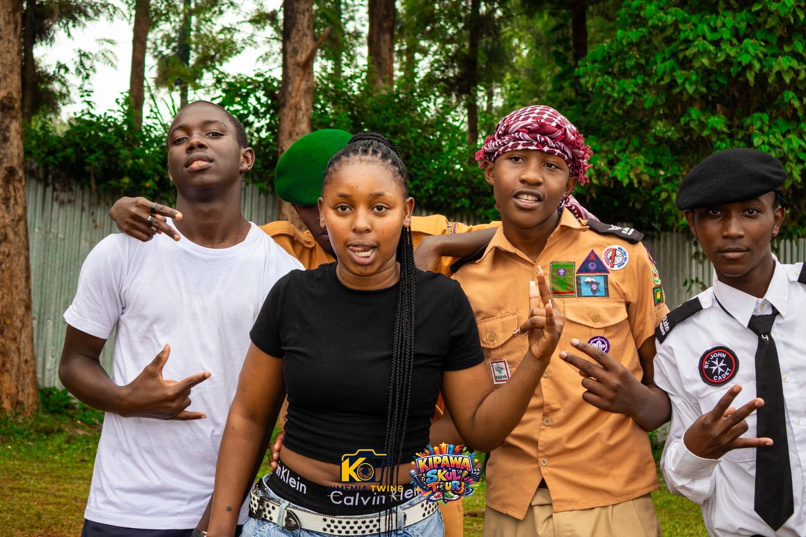 Kipawa Skul Tour event production photographed on location in Kenya