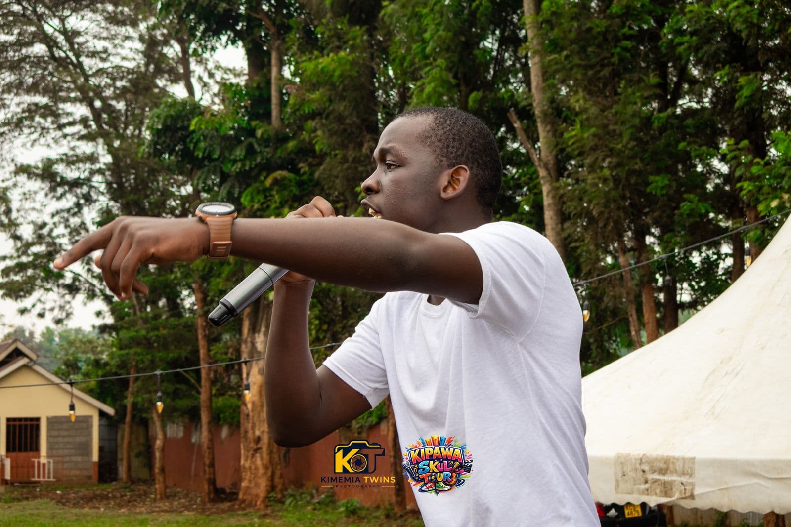 Kipawa Skul Tour event production photographed on location in Kenya