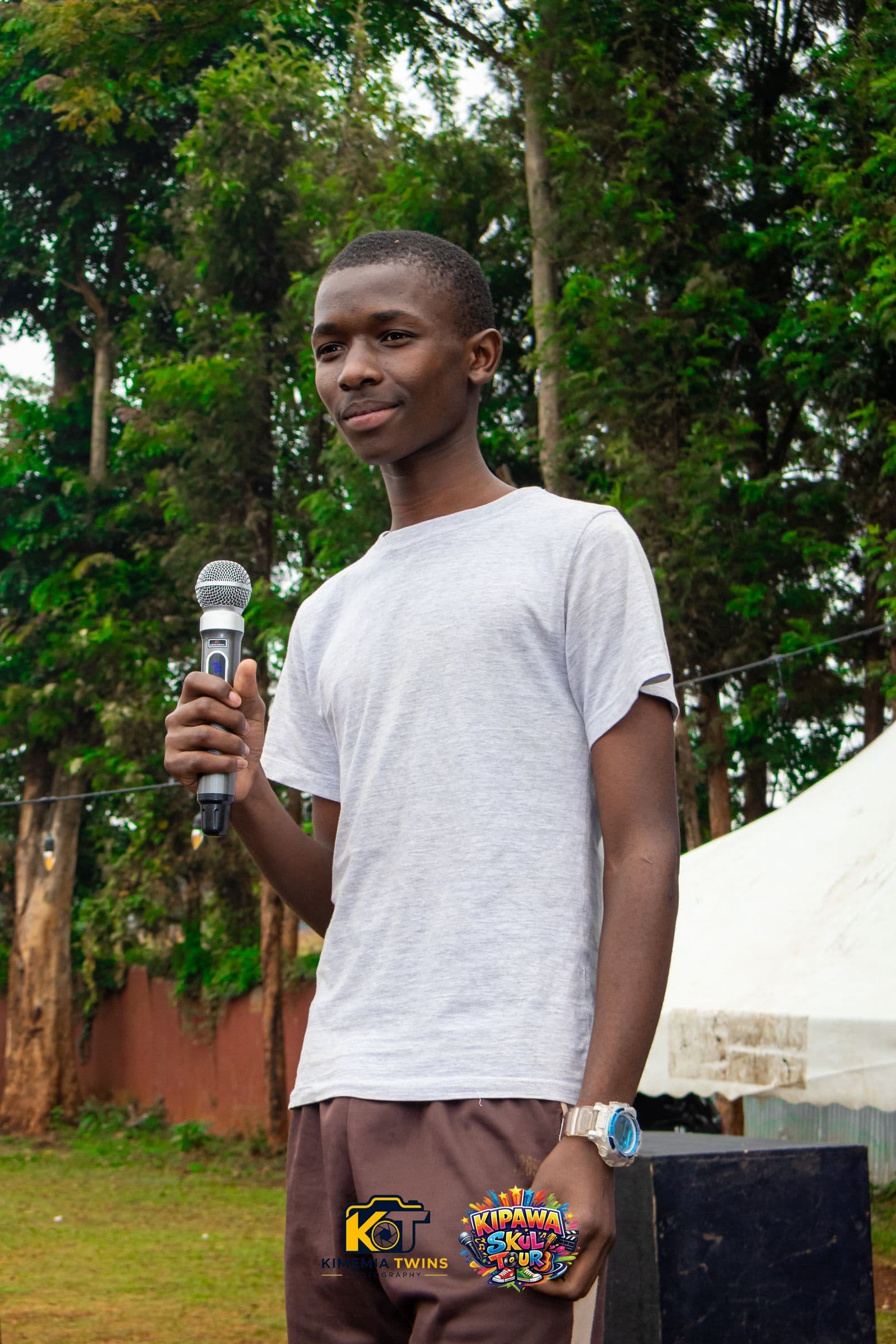 Kipawa Skul Tour event production photographed on location in Kenya