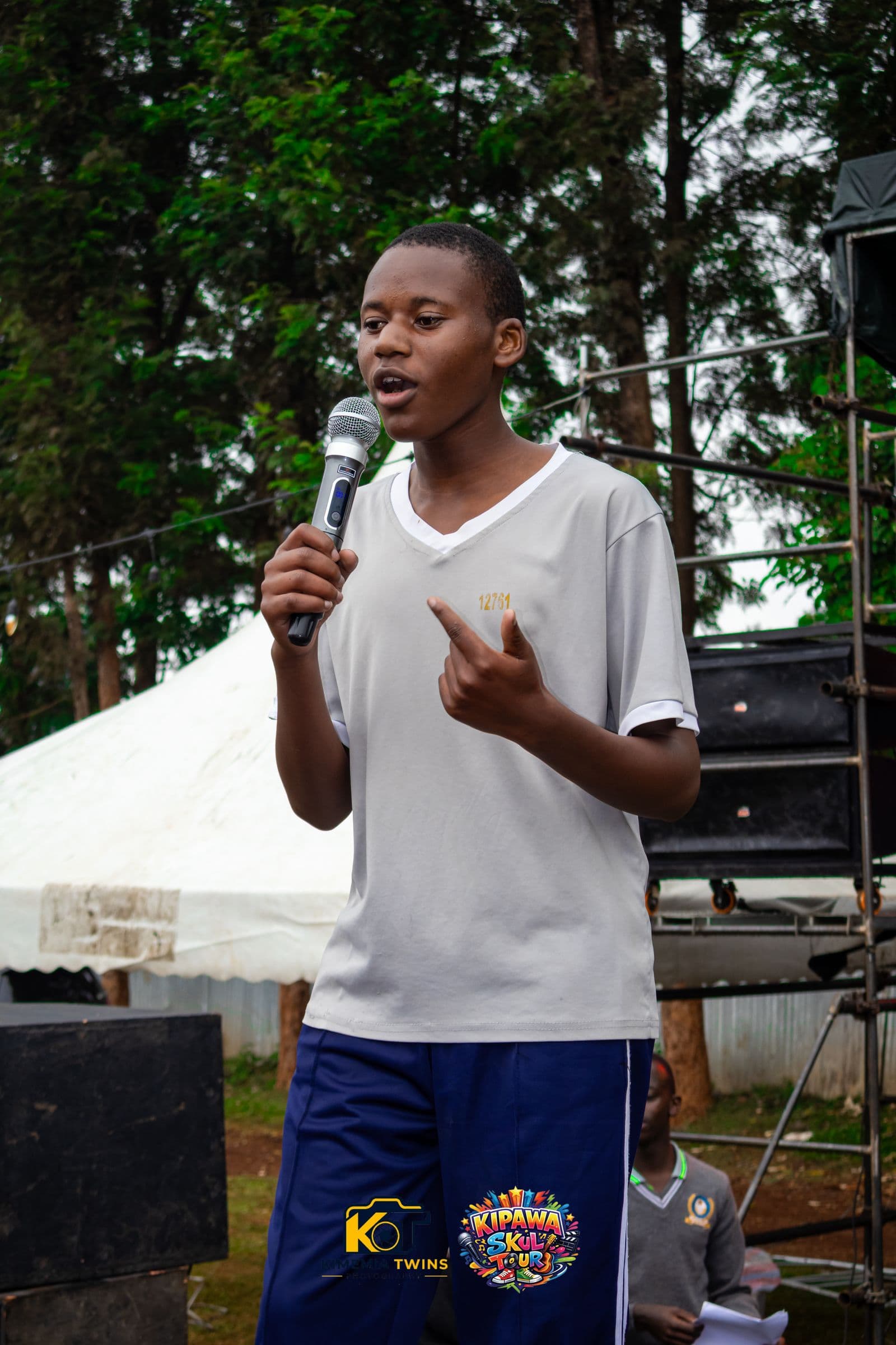Kipawa Skul Tour event production photographed on location in Kenya