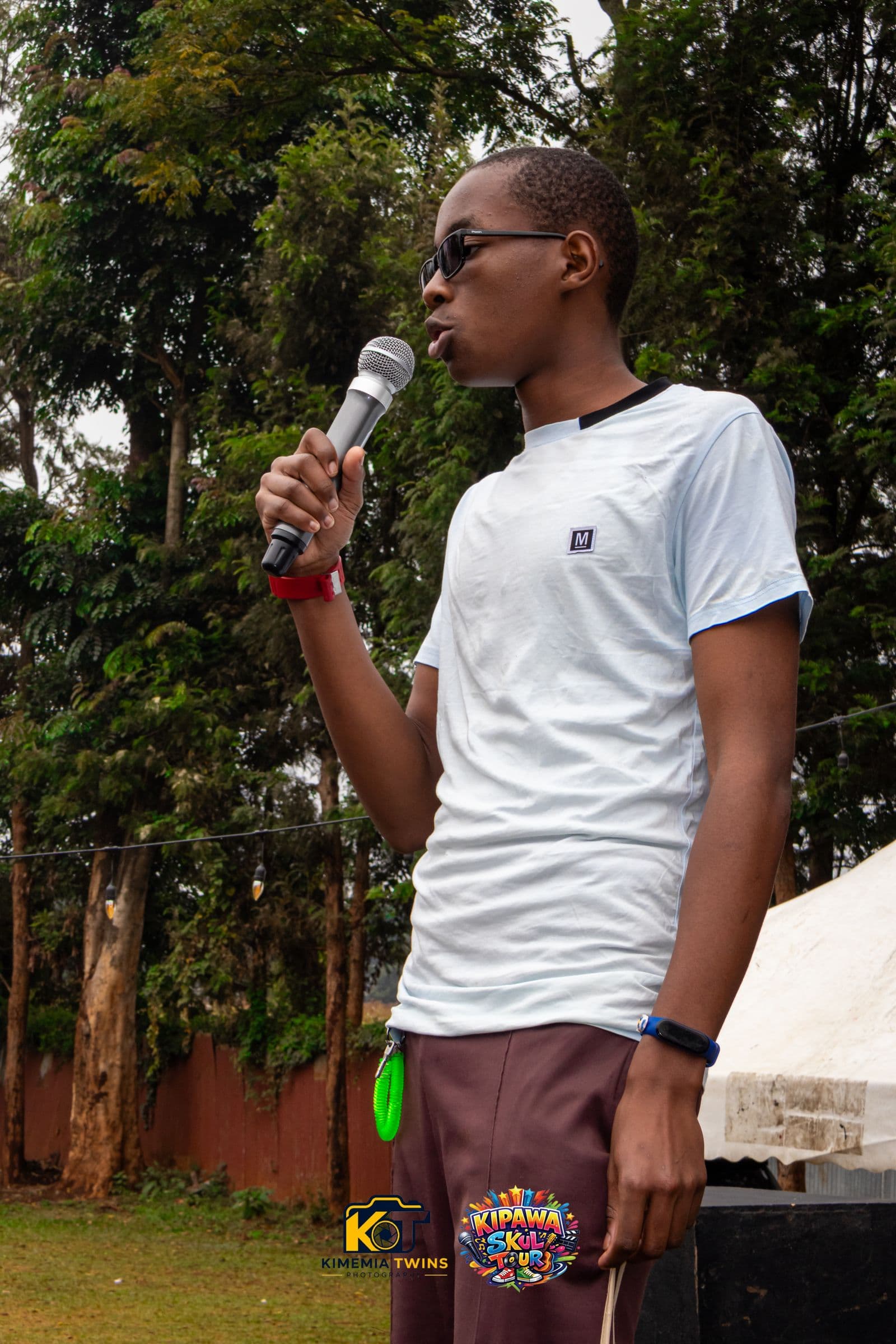 Kipawa Skul Tour event production photographed on location in Kenya