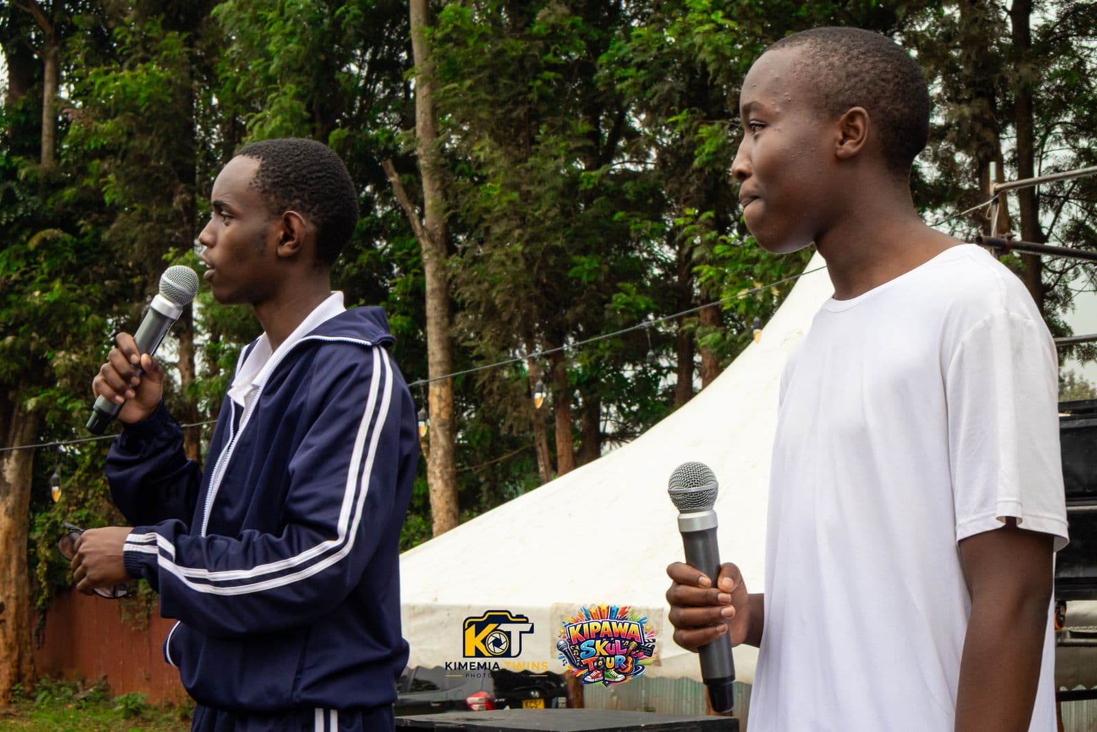 Kipawa Skul Tour event production photographed on location in Kenya